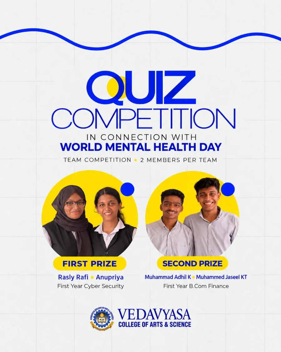 Mental Health Day Quiz at VCAS