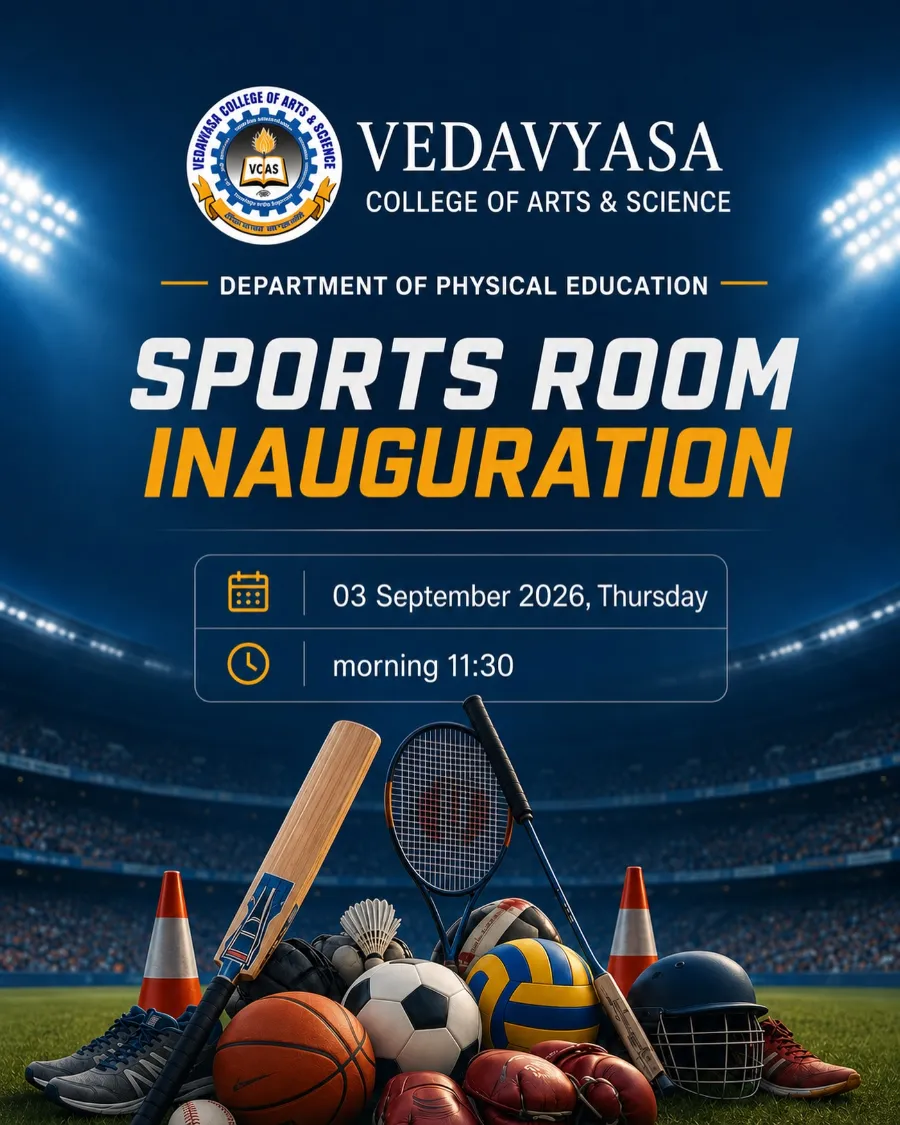 Sports Room Inauguration at VCAS
